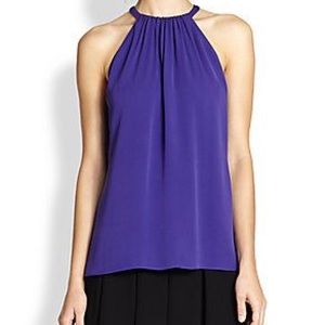 Diane Von Furstenberg Pania Silk sleeveless top